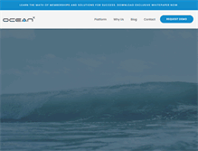 Tablet Screenshot of oceanx.com